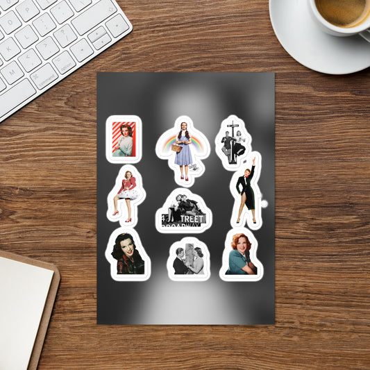 Judy Garland Sticker Sheet